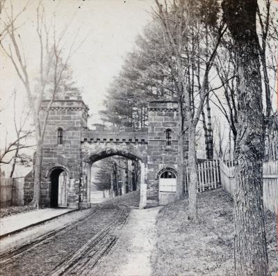 Springfield Cemetery Entry Gate